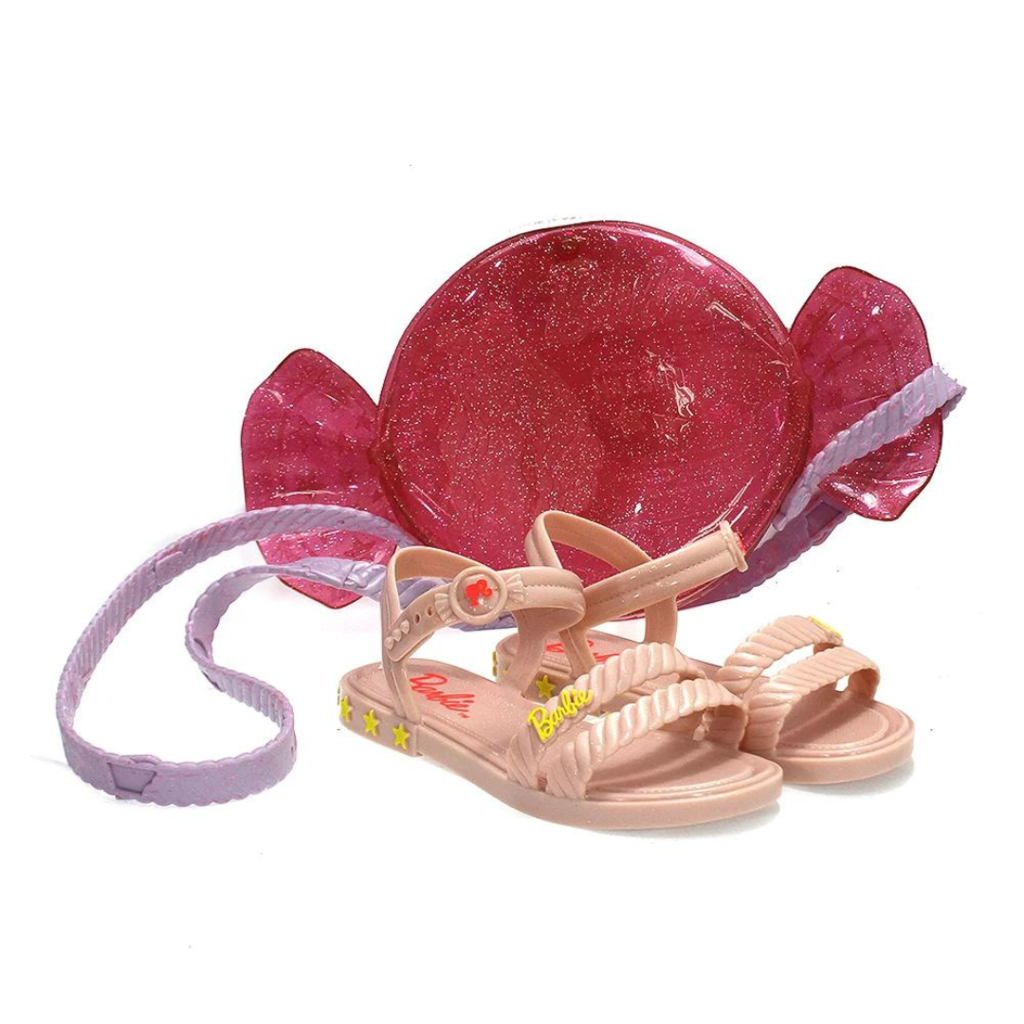 Imagem do Sandália Grendene Kids Barbie Candy Bag Menina