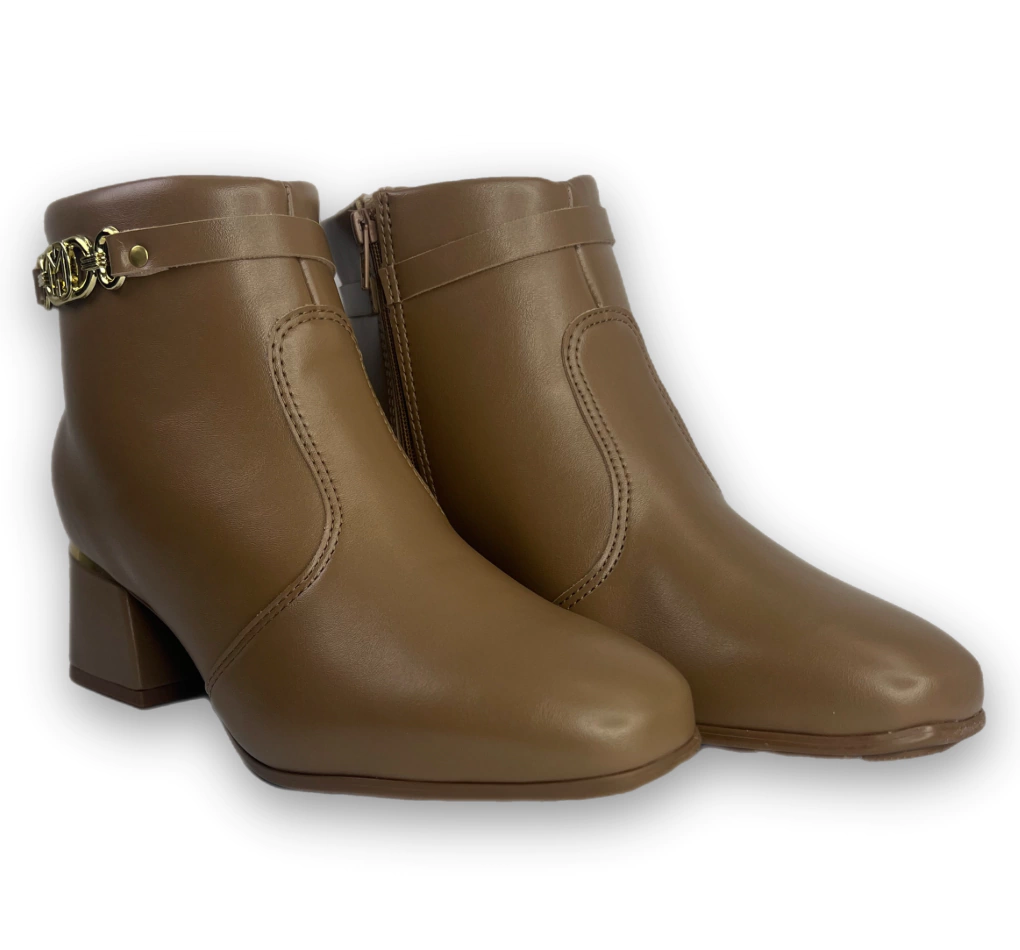 Bota Modare Ultraconforto Napa Feminina Caramelo - loja online
