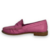 Sapato Parô Mocassim Couro Fly Solis Feminino Pink - comprar online