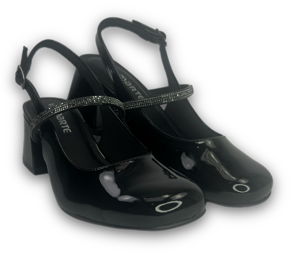 Sapato Mary Jane Via Marte VernizFeminino Preto - loja online