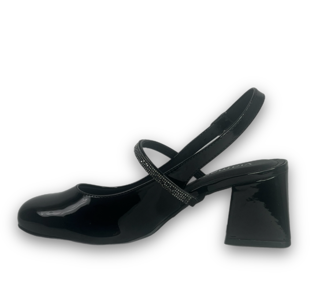 Sapato Mary Jane Via Marte VernizFeminino Preto - comprar online