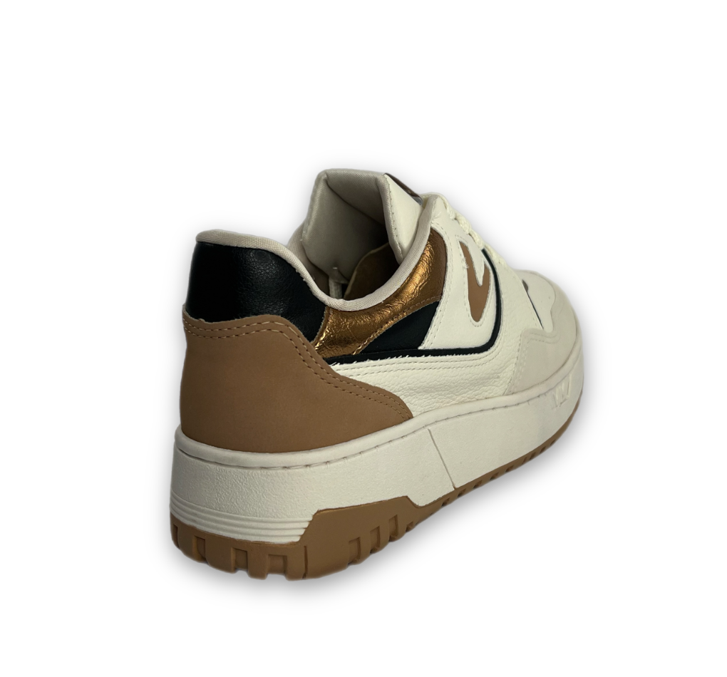 Tênis Via Marte Sport Napa New Floater Feminino Bege -  Marsol Calçados 