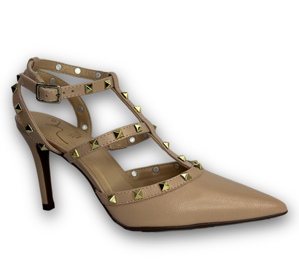 Sapato Parô Solis Couro Fly New Feminino Nude