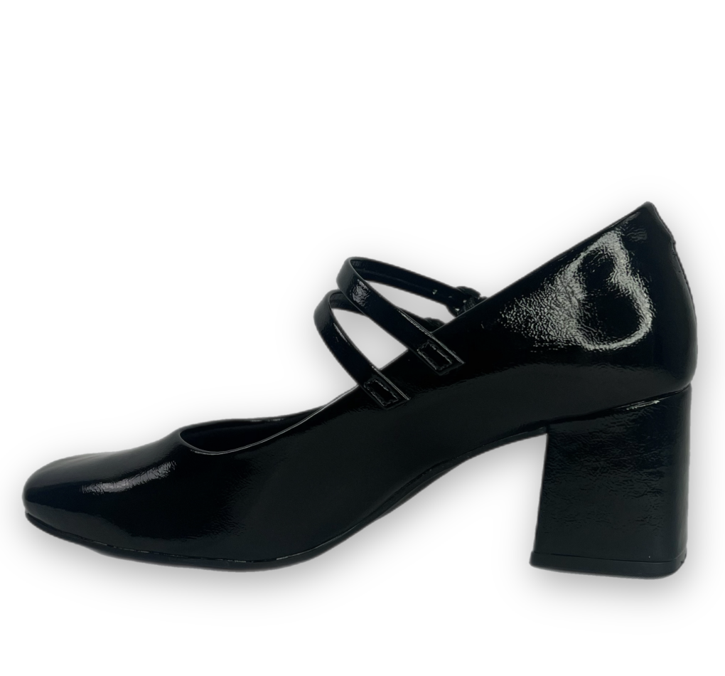 Sapato Mary Jane Ramarim Verniz Show Feminino Preto - comprar online