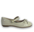 Sapatilha Molekinha Verniz Premium Menina Branco Off