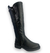 Bota Pink Cats Cano Longo Napa Berteli Menina Preta