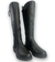 Bota Pink Cats Cano Longo Napa Berteli Menina Preta - loja online