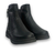 Bota Pink Cats Cano Curto Napa Almeria Menina Preta - loja online