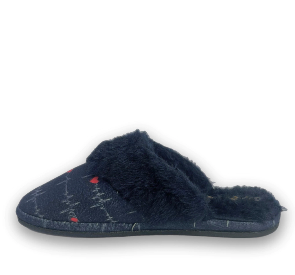 Chinelo Katurê Forrado Pelos Soft Feminino Marinho - comprar online