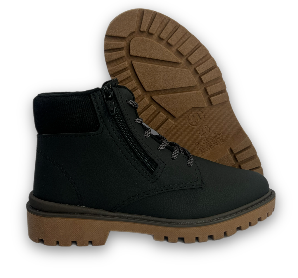 Bota Coturno Molekinho Napa Floater Menino Preto - loja online