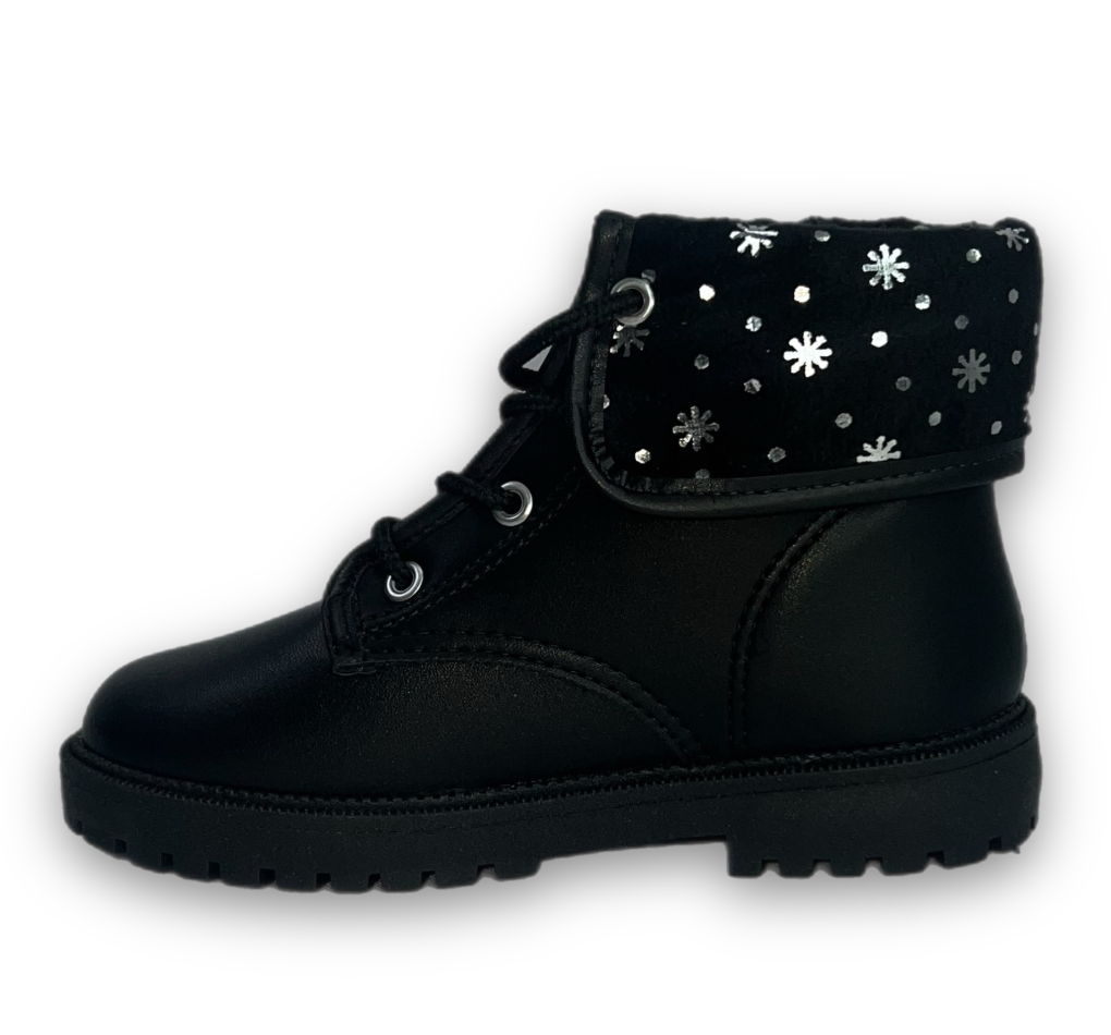 Bota Molekinha Baby Napa Belim Menina Preta - comprar online