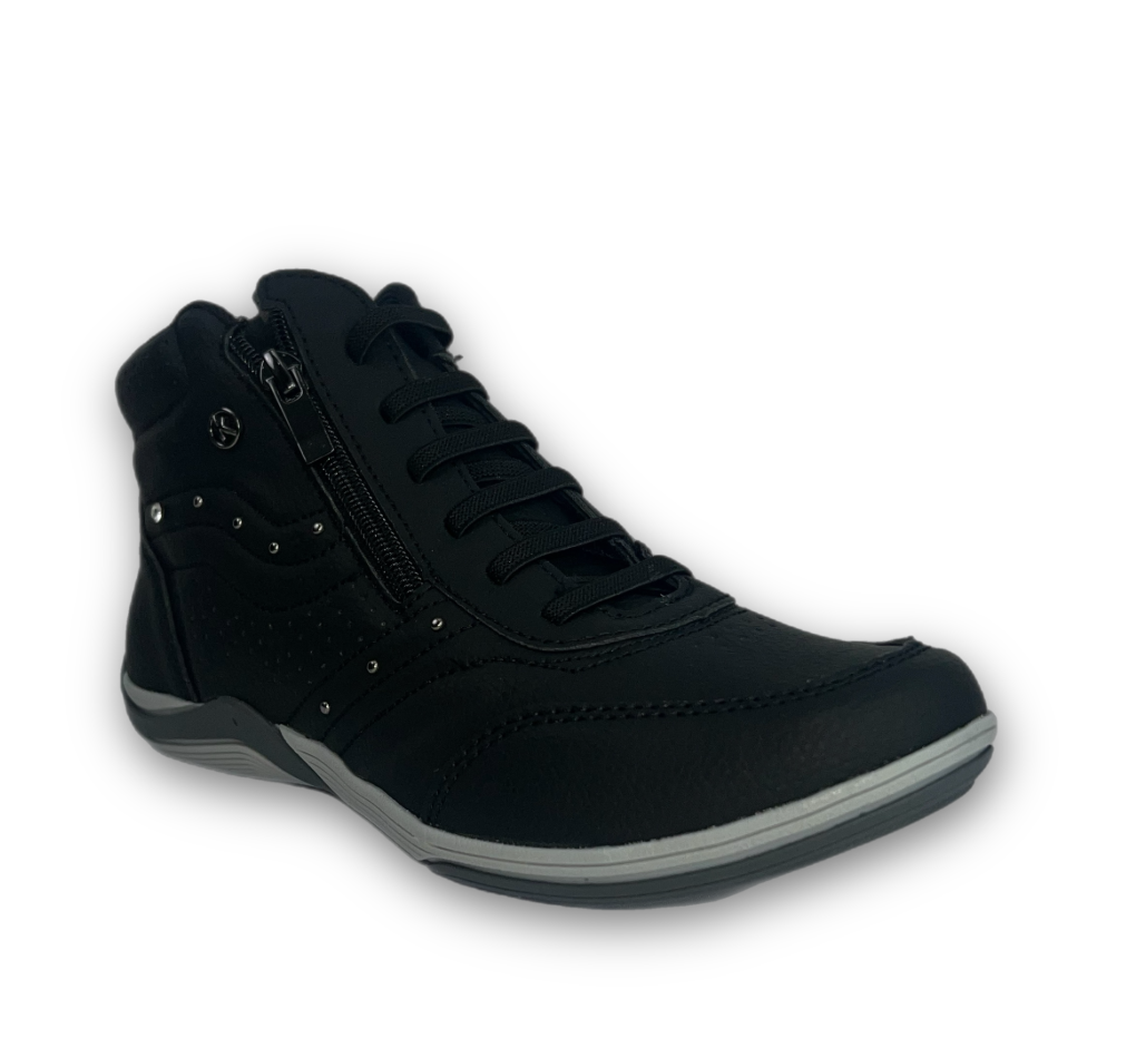 Tênis Boot Kolosh Sportstyle Napa Feminino Preto na internet