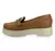 Sapato Mocassim Modare Ultra Conforto Napa Lezard Feminino Nude - comprar online