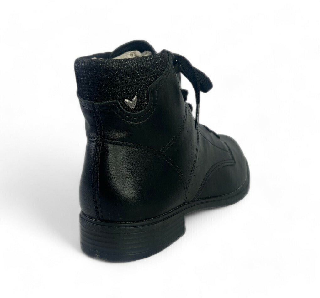 Bota Mississipi Cano Curto Napa Berteli Feminina Preta -  Marsol Calçados 