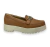 Sapato Mocassim Modare Ultra Conforto Napa Lezard Feminino Nude
