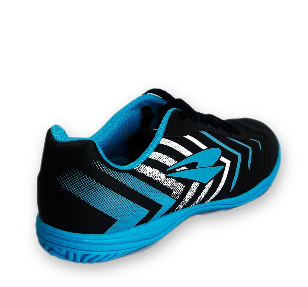 Tênis Dray Indoor Foorcy Masculino Preto/Azul -  Marsol Calçados 