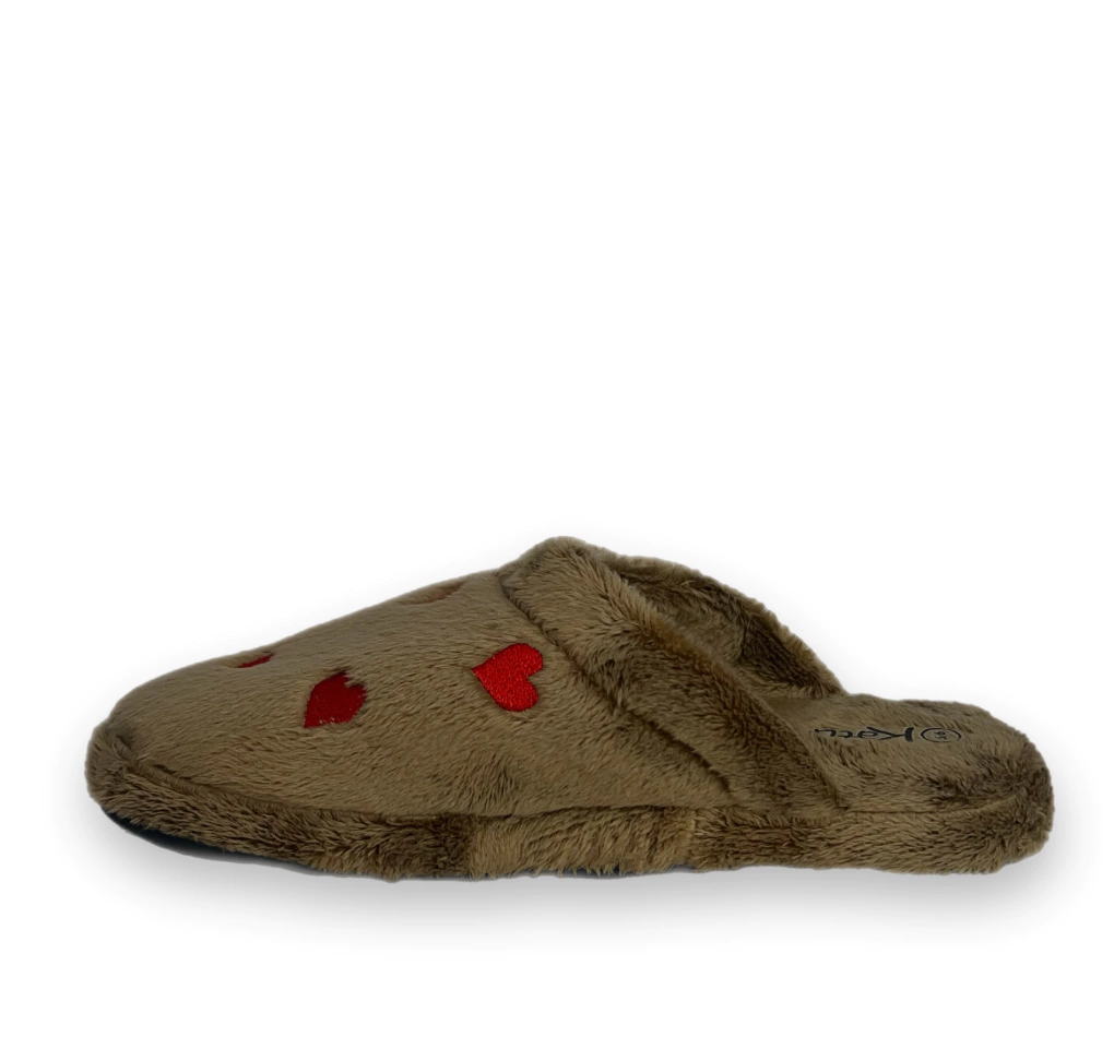 Chinelo Katurê De Lã Bordado Feminino Caramelo - comprar online