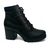 Bota Dakota Em Couro Bovino Valais Feminina Preta