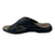 Chinelo Pegada Amortech Em Couro Anilina Masculino Preto - comprar online