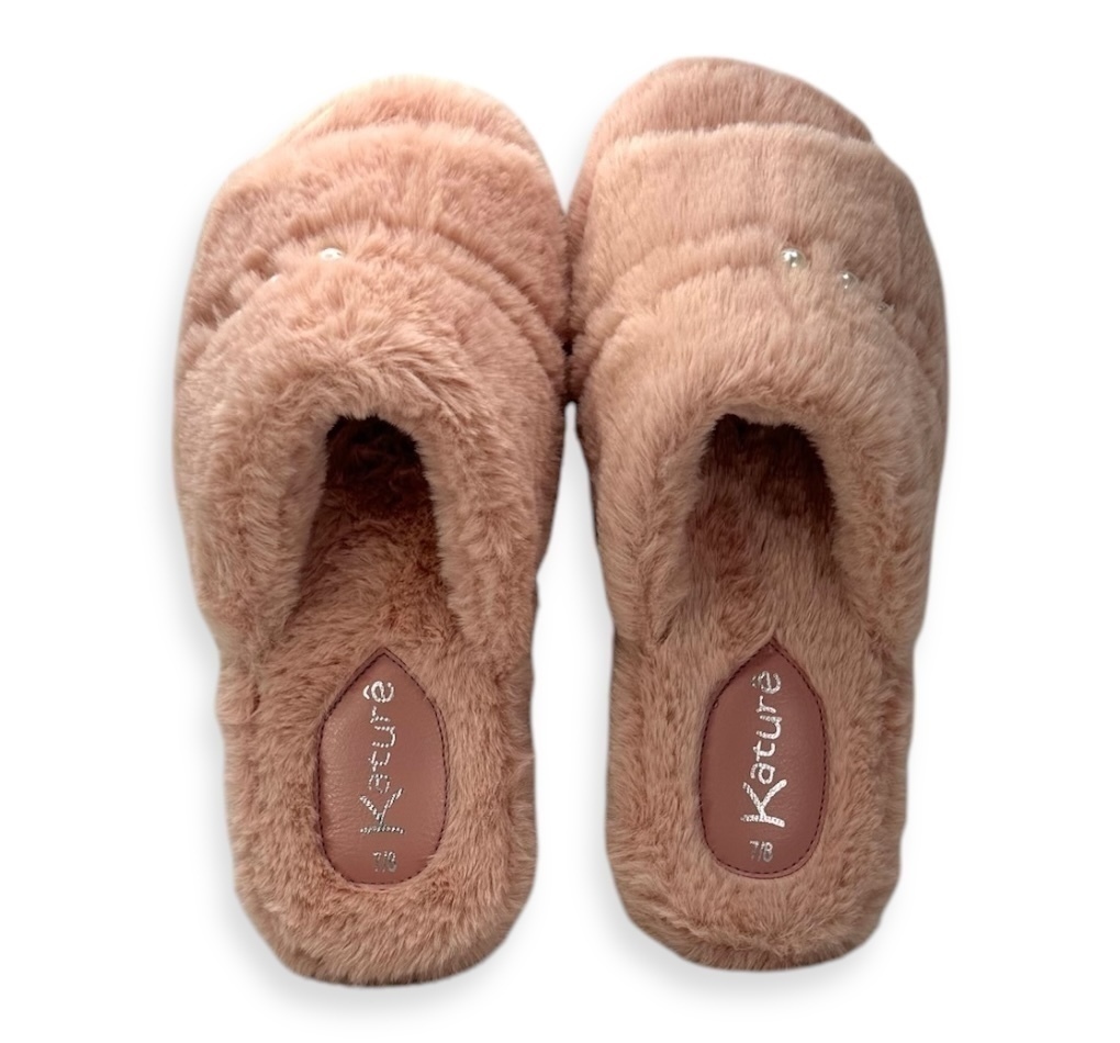 Imagem do Chinelo Katurê Pelo Soft Feminino Rosa