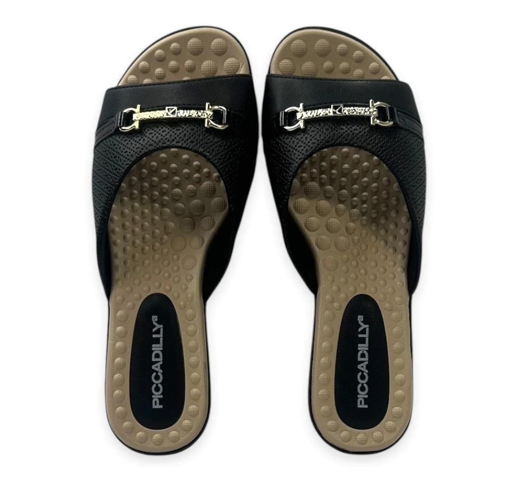 Imagem do Tamanco Piccadilly Clás Napa Stretch Feminino