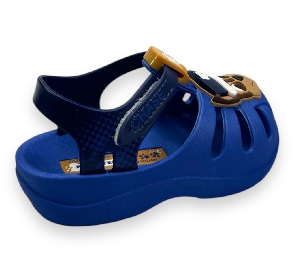 Sandália Babuche Baby Patrulha Canina Paw Patrol Menino Azul -  Marsol Calçados 
