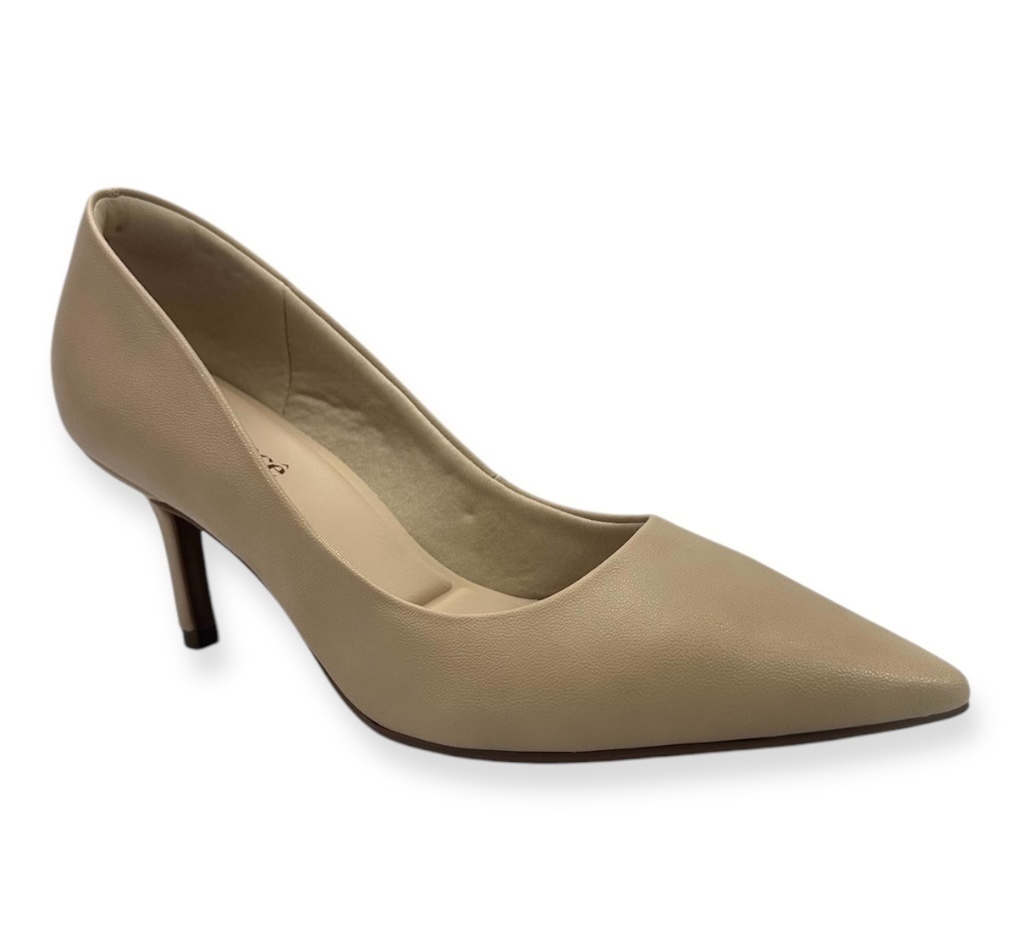 Sapato Bebecê Scarpin Napa Singapura Feminino Nude -  Marsol Calçados 