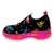 Tênis Novopé Slip On Lycra Led Robô Girafa Menina Preto - comprar online