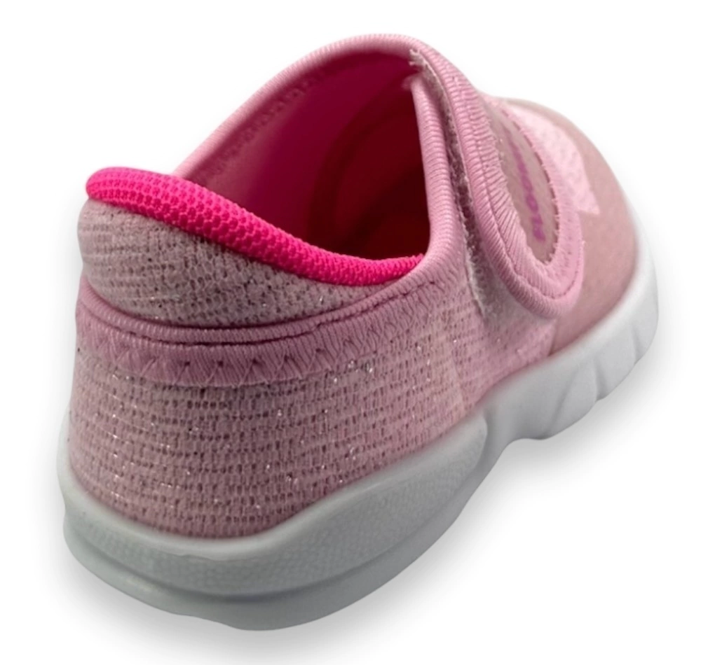 Tênis Bloompy Baby Nene Tecido Menina Rosa -  Marsol Calçados 