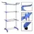 Varal De Chão 3 Andares Vertical para Apartamento Dobrável 2 hastes - Alpha Star Imports | Fornecedor de Dropshipping e Atacado Nacional
