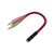 Cabo Adaptador P3 (p2 Combo) Para Microfone e Fone Headset - comprar online
