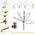 Ringlinght Led Luz Flash Estudio Profissional Com Tripe 210m - comprar online