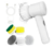 Escova de Limpeza Elétrica Giratória Usb Multi Funções 5 X 1 Acompanha 3 Cabeças Cabo Usb e Suporte de Parede cozinha banheiro vidros