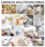 Escova de Limpeza Elétrica Giratória Usb Multi Funções 5 X 1 Acompanha 3 Cabeças Cabo Usb e Suporte de Parede cozinha banheiro vidros - loja online