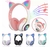 Fone De Ouvido Gatinho Bluetooth Infantil Led Menino Menina na internet