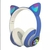 Fone De Ouvido Gatinho Bluetooth Infantil Led Menino Menina - comprar online