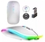 Mouse Sem Fio Recarregável Led Carregador Usb Silencioso - loja online