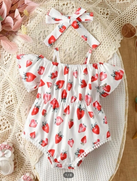 Banho de sol morango