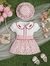 Conjunto camisa e saia bebê menina