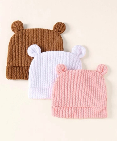 Touca malha tricotada