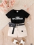 Conjunto mini influencer bebê menina