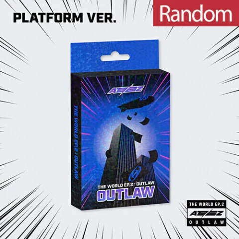 ATEEZ THE WORLD EP.2 : OUTLAW (PLATFORM VER.) PRONTA ENTREGA