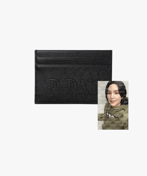 BTS SUGA DDAY Card holder (black)