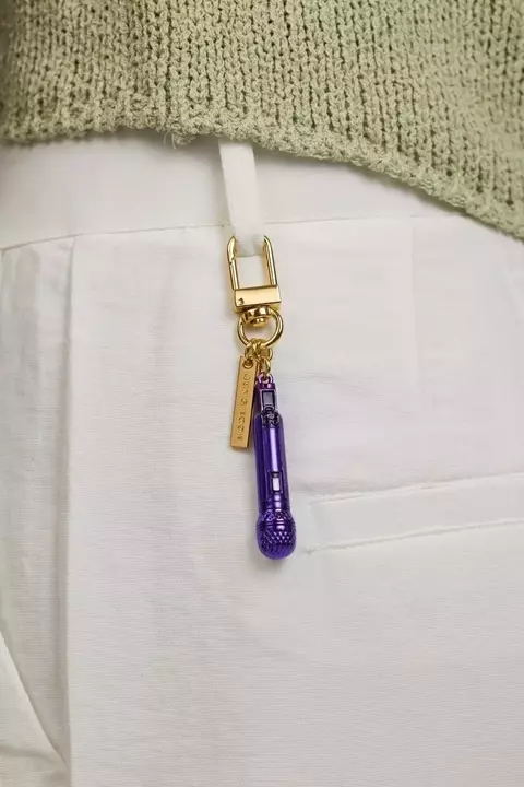 BTS 'GOLDEN : The Moments' JUNGKOOOK golden mic keyring