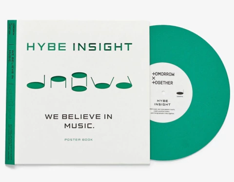 HYBE INSIGHT POSTER BOOK SET TXT TOMORROW X TOGETHER PRONTA ENTREGA