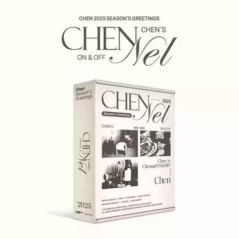 CHEN 2025 SEASON'S GREETINGS [CHEN'S CHENNEL ON & OFF]