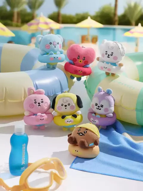 BT21 BABY SPLASH EDITION DOLL KEYRING