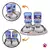 Comedouro Duplo Cachorros Gatos Bebedouro Automático Truqys - comprar online