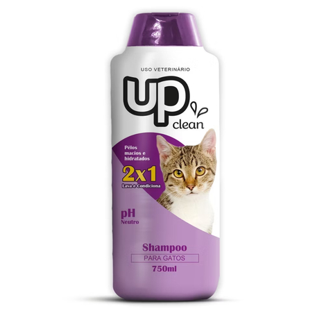 Shampoo para Gatos Hidratação 750ml UP Clean