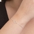Pulseira Veneziana com Círculo Prata 925 - Extensor 19,5cm - comprar online